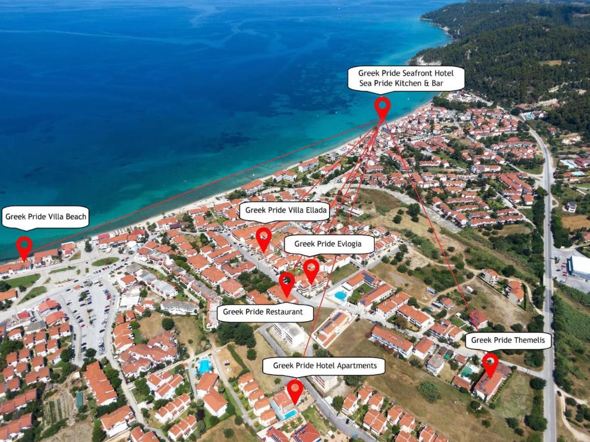 Halkidiki Greek Pride Seafront Hotel Skála Foúrkas Exteriér fotografie